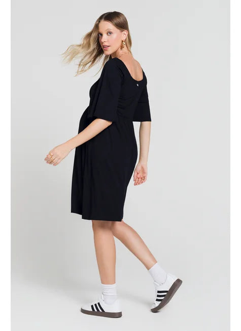 Vestido Malha Comfy com Transpasse