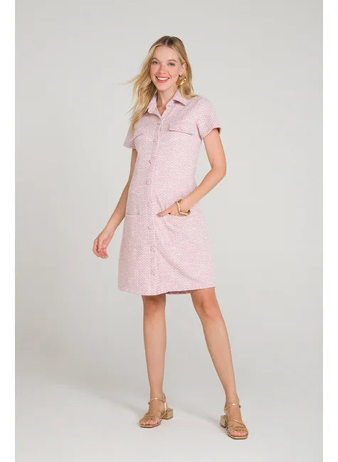 Vestido Malha Tweed Bambino